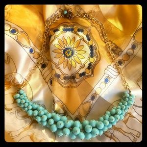 💄Turquoise Beaded Necklace, VTG Style